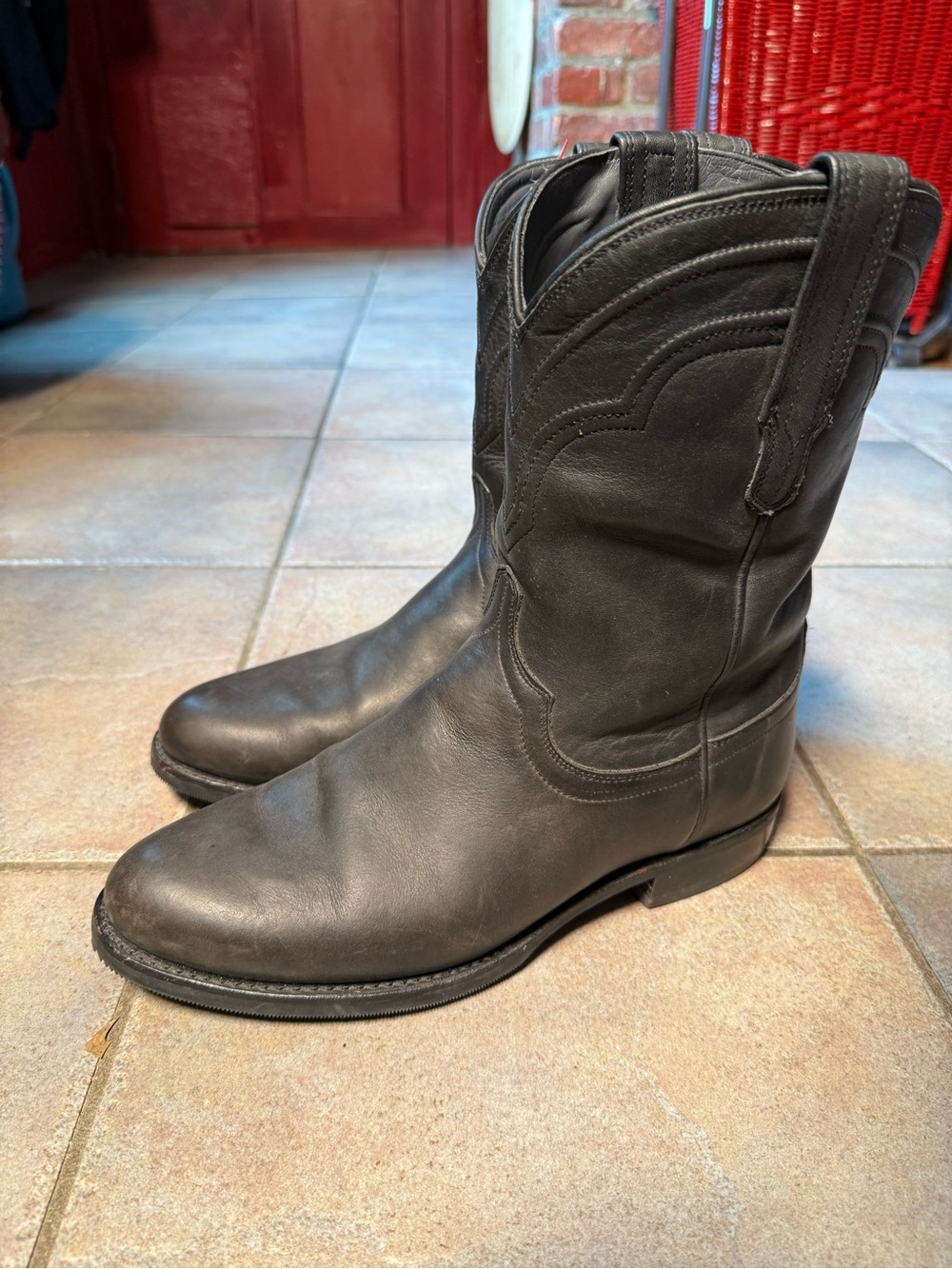 Tecovas Leather Western Boots men’s size 8.5